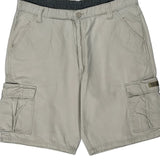 Wrangler Cargo Shorts - 36W 9L Beige Cotton