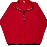 Nike Windbreaker - Large Red Polyester