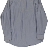 Ralph Lauren Slim Fit Shirt - Large Blue Cotton