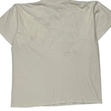 Oneita Single Stitch T-Shirt - Large Multicoloured Cotton