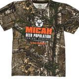 Deer Population Control Services Russell Outdoors Camo T-Shirt - Medium Camo Cotton