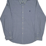 Ralph Lauren Slim Fit Shirt - XL Blue Cotton