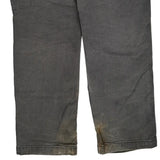 Carhartt Double Knee Carpenter Trousers - 34W 30L Grey Cotton