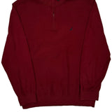 Navtech Nautica 1/4 Zip - 2XL Red Cotton