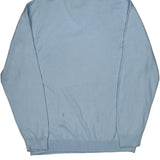 Lacoste V-Neck Sweater - 2XL Blue Cotton