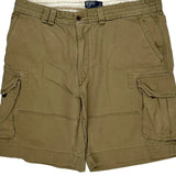 Polo By Ralph Lauren Cargo Shorts - 40W 11L Khaki Cotton