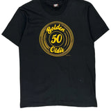 Screen Stars Single Stitch T-Shirt - Large Black Cotton Blend