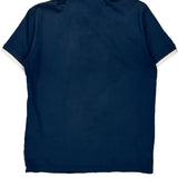 Armani Exchange Polo Shirt - Small Blue Cotton