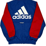 Age 5-6 Adidas Windbreaker - Small Blue Polyester
