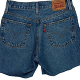 Levis Denim Shorts - 28W UK 8 Blue Cotton