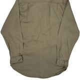 Carhartt Shirt - Medium Khaki Cotton Blend