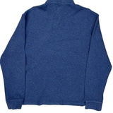 Polo By Ralph Lauren 1/4 Zip - Large Blue Cotton