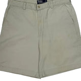 Polo By Ralph Lauren Chino Shorts - 33W 7L Beige Cotton