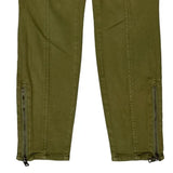 Armani Exchange Trousers - 29W UK 8 Green Cotton