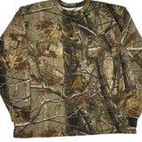 Russell Outdoor Camo Long Sleeve T-Shirt - 2XL Camo Cotton