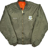 Ssgt Fox Unbranded Bomber Jacket - XL Green Nylon