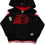 Age 4 New Balance Hoodie - Small Black Cotton
