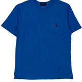 Polo By Ralph Lauren T-Shirt - Medium Blue Cotton