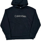 Calvin Klein Hoodie - Small Black Cotton