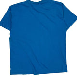 Adidas T-Shirt - Large Blue Cotton