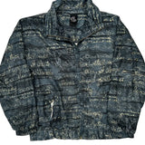 Active Studio Shell Jacket - Medium Blue Polyester