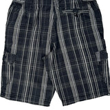 Nike Checked Cargo Shorts - X-Largew 11L Black Cotton