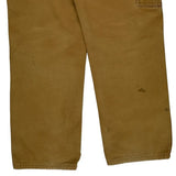 Dickies Carpenter Trousers - 34W 31L Brown Cotton