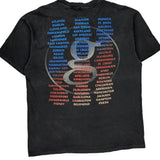 Tour Dates Unbranded Single Stitch T-Shirt - XL Black Cotton