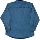 Lee Denim Shirt - Large Blue Cotton