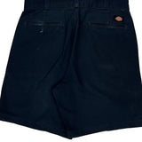 Dickies Shorts - 31W 8L Navy Polyester Blend