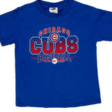 Age 8-10 Chicago Cubs Csa Mlb T-Shirt - XS Blue Cotton