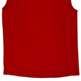 Made In USA Nike Vest - Large Red Cotton