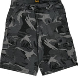 Lee Cargo Shorts - 29W 10L Camo Cotton