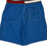 Tommy Hilfiger Sport Shorts - Large Blue Nylon