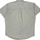 Chaps Ralph Lauren Short Sleeve Shirt - Large Beige Cotton