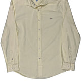 Tommy Hilfiger Striped Shirt - XL Yellow Cotton