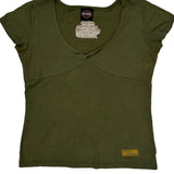 Gainesville Harley Davidson Harley Davidson Graphic T-Shirt - Small Green Cotton