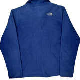 The North Face Fleece Jacket - Large Blue Polyester