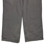 Carhartt Carpenter Trousers - 30W 33L Grey Cotton