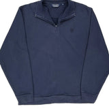 Polo By Ralph Lauren 1/4 Zip - XL Navy Cotton