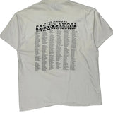 Pacific Coast Road Racing Championship Hanes Single Stitch T-Shirt - XL White Cotton
