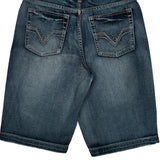 Unbranded Denim Shorts - 29W 11L Blue Cotton