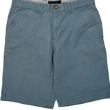 Tommy Hilfiger Chino Shorts - 31W 9L Blue Cotton