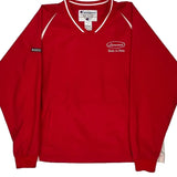 Champion Windbreaker - Large Red Nylon