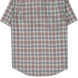 Lacoste Checked Short Sleeve Shirt - Small Multicoloured Cotton