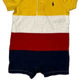 Age 12 Months Ralph Lauren Striped Overalls - 3XS Multicoloured Cotton