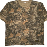 Unbranded T-Shirt - Large Brown Cotton