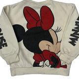 Minnie Mouse, Age 3-4 Zara Cartoon Sweatshirt - XS Black Cotton