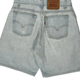 Levis Denim Shorts - 28W 8L Light Wash Cotton