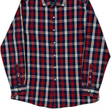 Tommy Hilfiger Checked Shirt - Large Blue Cotton
